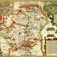 Hertfordshire Historical Map 1000 Piece Jigsaw Puzzle (1610)