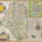 Leinster Historical Ireland Map 1000 Piece Jigsaw Puzzle (1610)