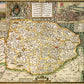 Norfolk Historical Map 1000 Piece Jigsaw Puzzle (1610)
