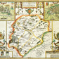 Rutland Historical Map 1000 Piece Jigsaw Puzzle (1610)
