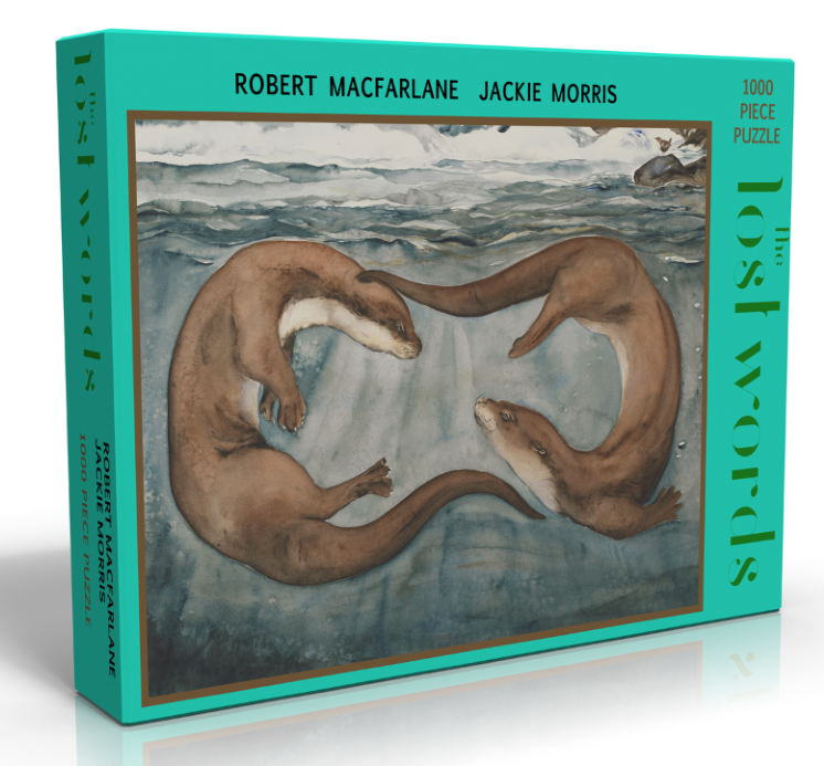 The Lost Words Otters 1000 Piece Jigsaw Puzzle