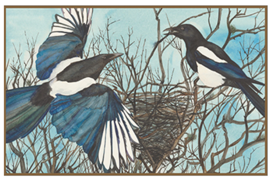 The Lost Words Magpies 1000 Piece Jigsaw Puzzle