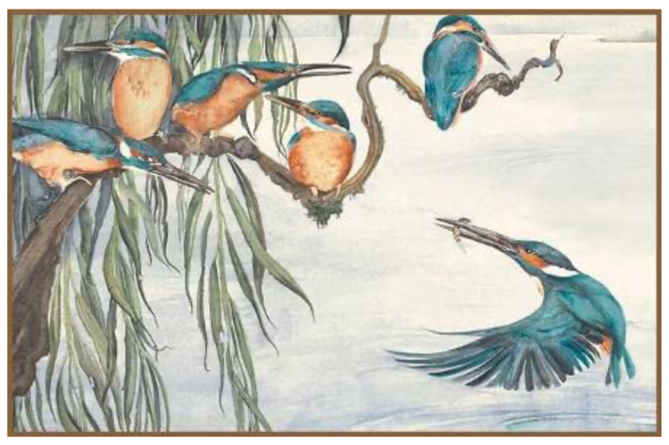 The Lost Words Kingfishers 1000 Piece Jigsaw Puzzle