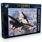 The Hobbit: Bilbo and the Eagles 1000 Piece Jigsaw Puzzle