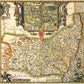 Suffolk Historical Map 1000 Piece Jigsaw Puzzle (1610)