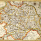 Yorkshire Historical Map 1000 Piece Jigsaw Puzzle (1610)