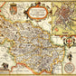 Yorkshire West Riding Historical Map 1000 Piece Jigsaw Puzzle (1610)