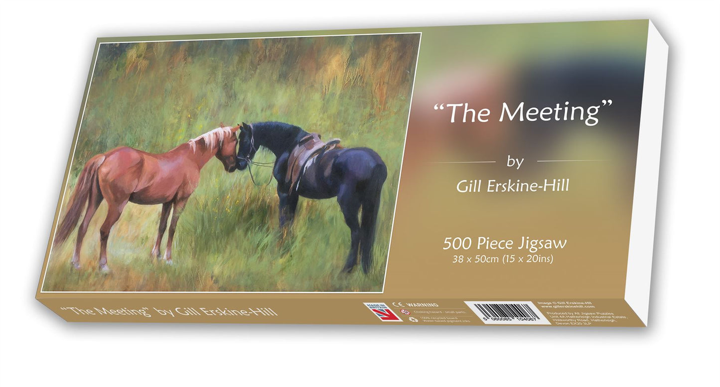 The Meeting - 1000 or 500 Piece Gill Erskine-Hill Jigsaw Puzzle