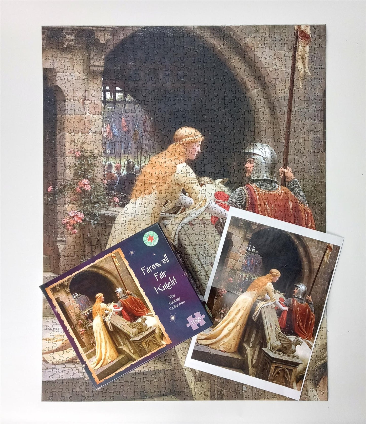 Farewell Fair Knight 1000 Piece Jigsaw Puzzle