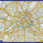 A-Z Map of  Manchester 1000 Piece Jigsaw