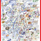 Map of Scotland - Tim Bulmer 1000 Piece Jigsaw Puzzle