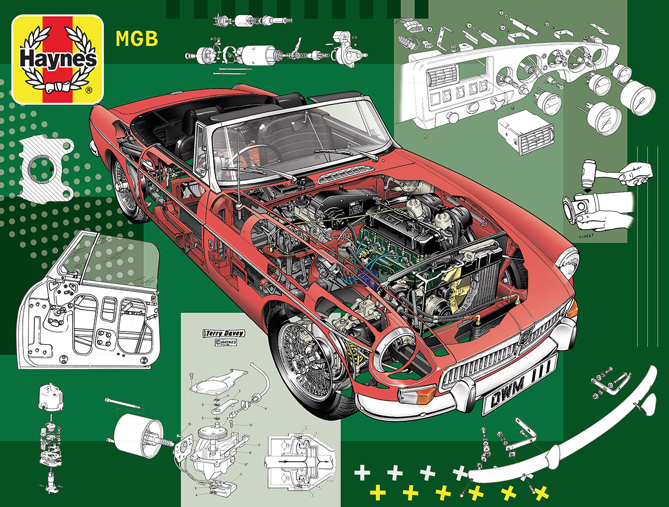 Haynes MGB 1000 Piece Jigsaw Puzzle