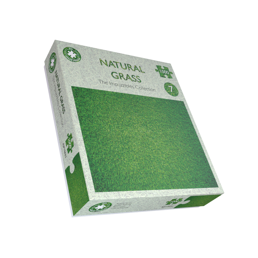 Natural Grass - Impuzzible No.7 - 1000 Piece Jigsaw Puzzle