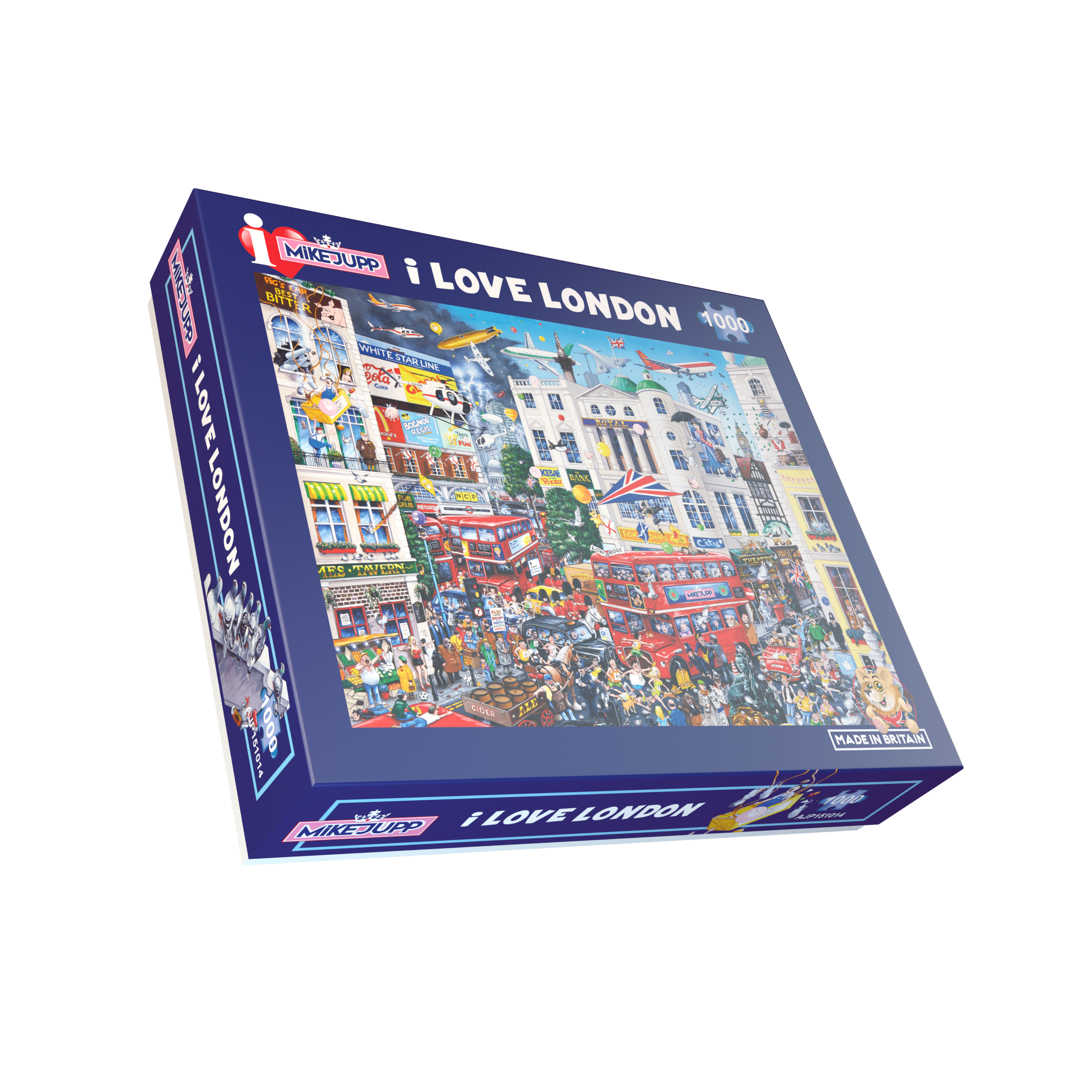 Mike Jupp I Love Winter 1000 Piece Jigsaw Puzzle – Trade Jigsaws All ...