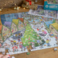 Djigsaw Vu at the Christmas Market 2 x 1000 Jigsaw Puzzles