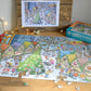Djigsaw Vu at the Christmas Market 2 x 1000 Jigsaw Puzzles
