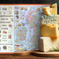 A Cheesemonger's Map of British & Irish Cheese 1000 Piece Jigsaw Puzzle