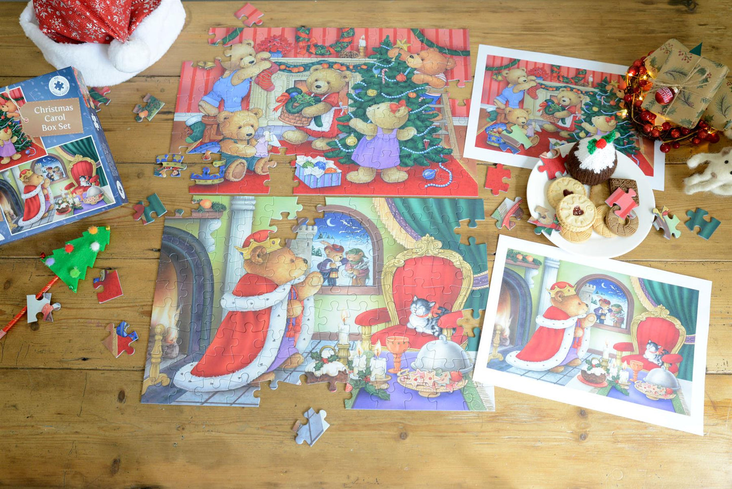 Christmas Carol 2 x 100 Piece Jigsaw set