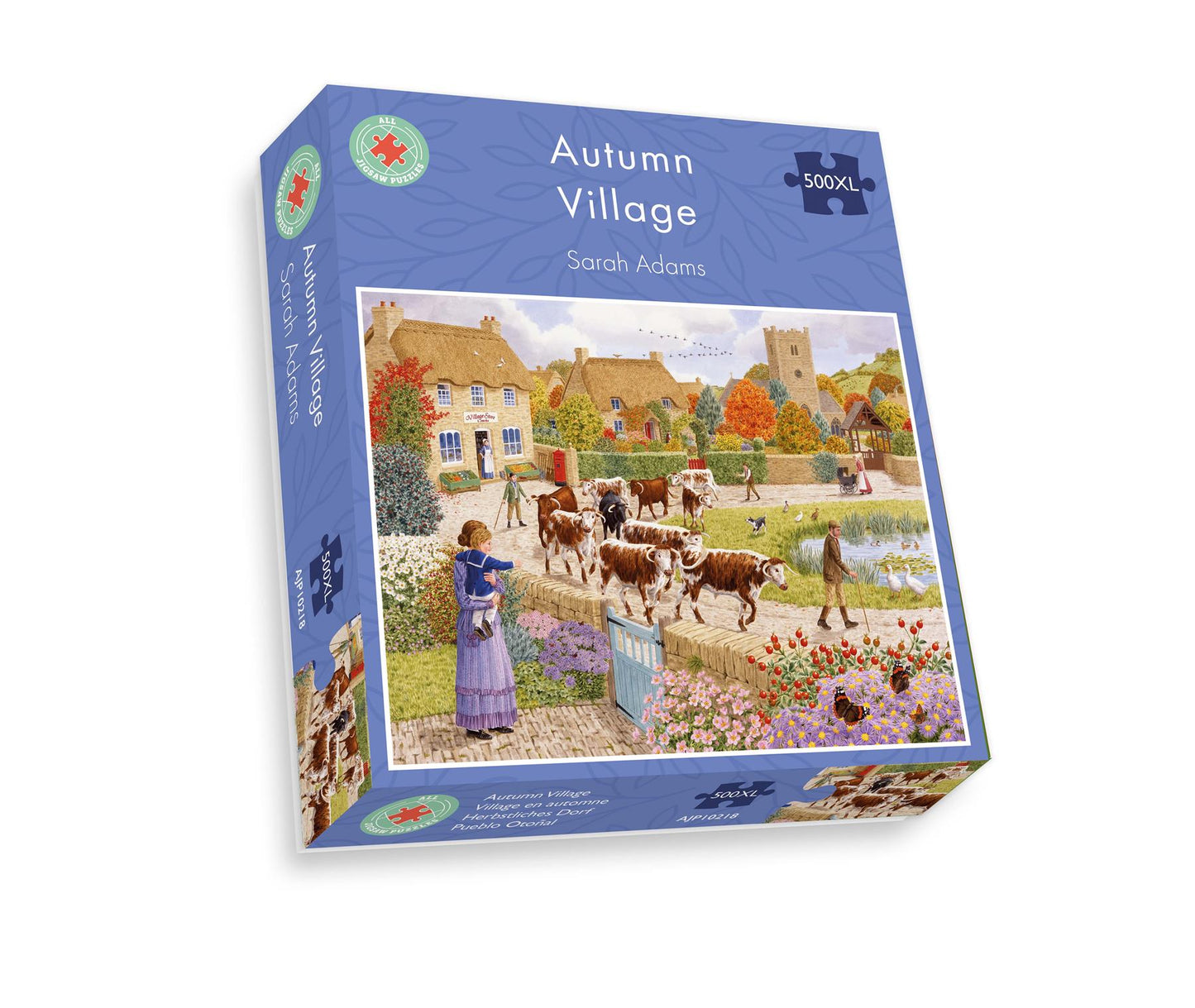 Autumn Village - Sarah Adams 1000 or 500XL Piece Jigsaw Puzzle