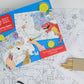 Natural History Museum Colouring Jigsaw 2 x 100 Piece Puzzle Set