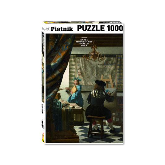 Vermeer - The Art of Painting 1000 Piece Jigsaw Puzzle