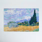 A Wheatfield, with Cypresses - National Gallery 300 Piece Wooden Jigsaw Puzzle