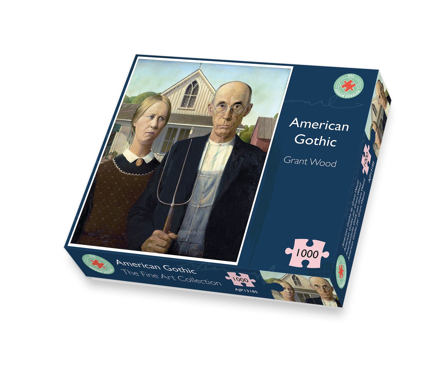 American Gothic 1000 Piece Jigsaw Puzzle box