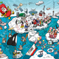 Chaos at the North Pole - No.18 1000 Piece Jigsaw Puzzle