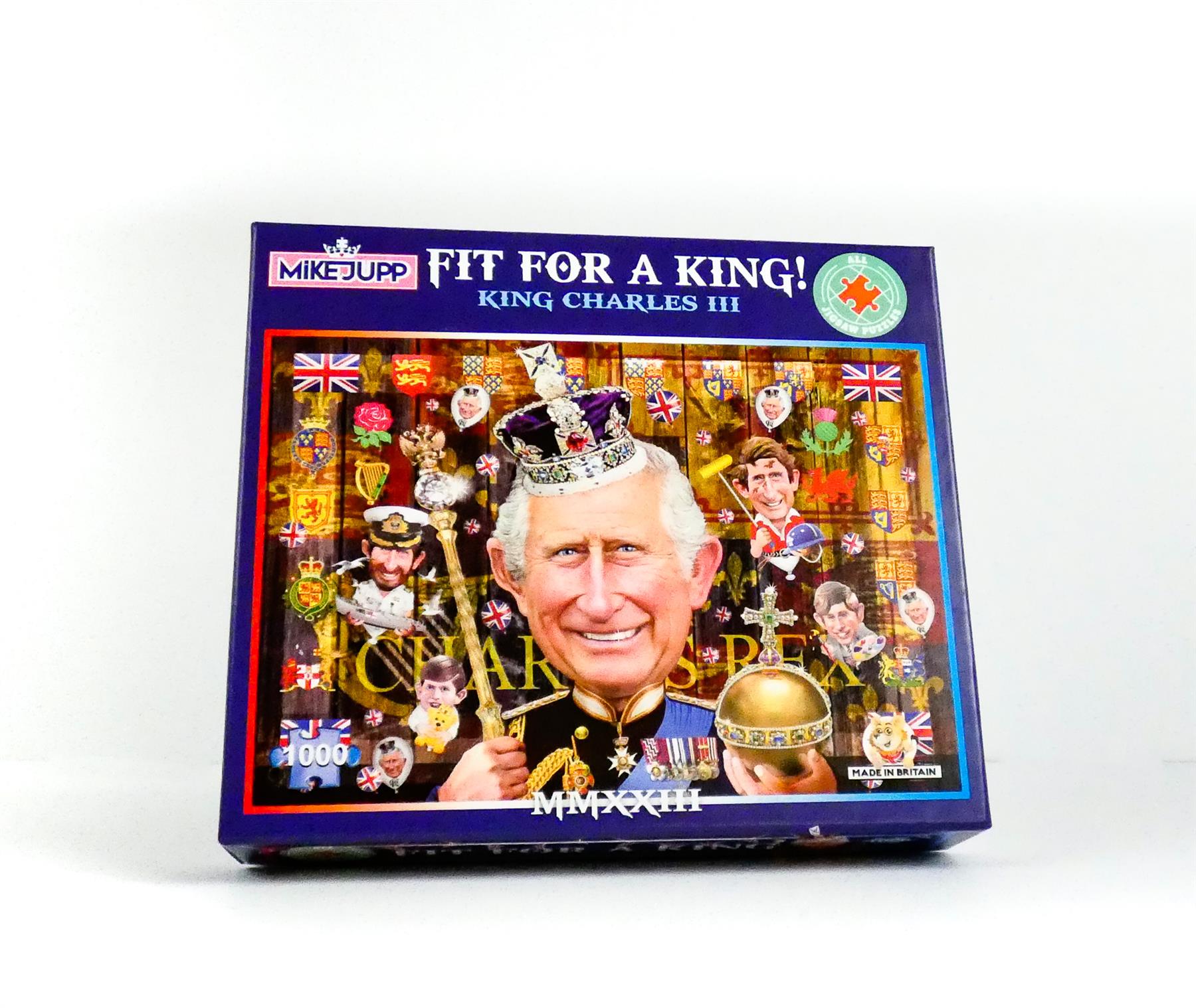 Mike Jupp - 'Fit for a King' 1000 Piece Jigsaw Puzzle – Trade Jigsaws ...