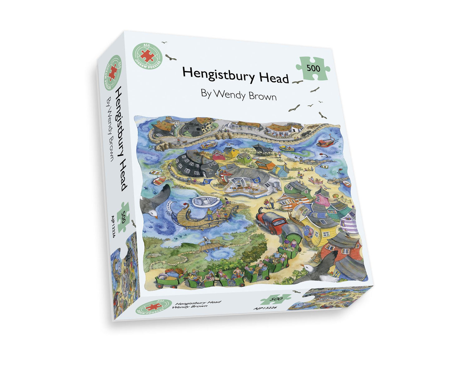 Hengistbury Head - Wendy Brown 1000 or 500 Piece Jigsaw Puzzle