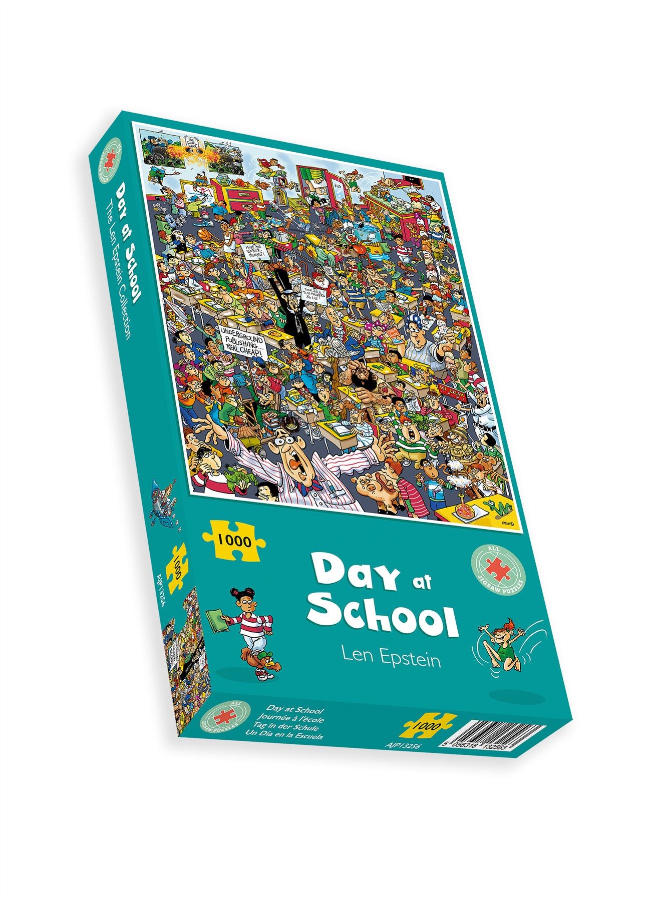 Day at School - Len Epstein 1000 Piece Jigsaw Puzzle