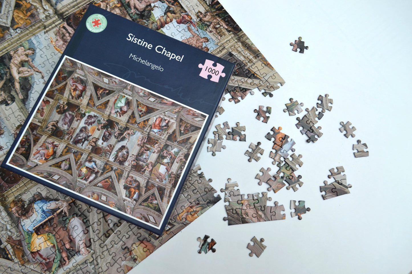 Sistine Chapel Ceiling by Michelangelo Jigsaw Puzzle‚ 1000 or 500 Pieces