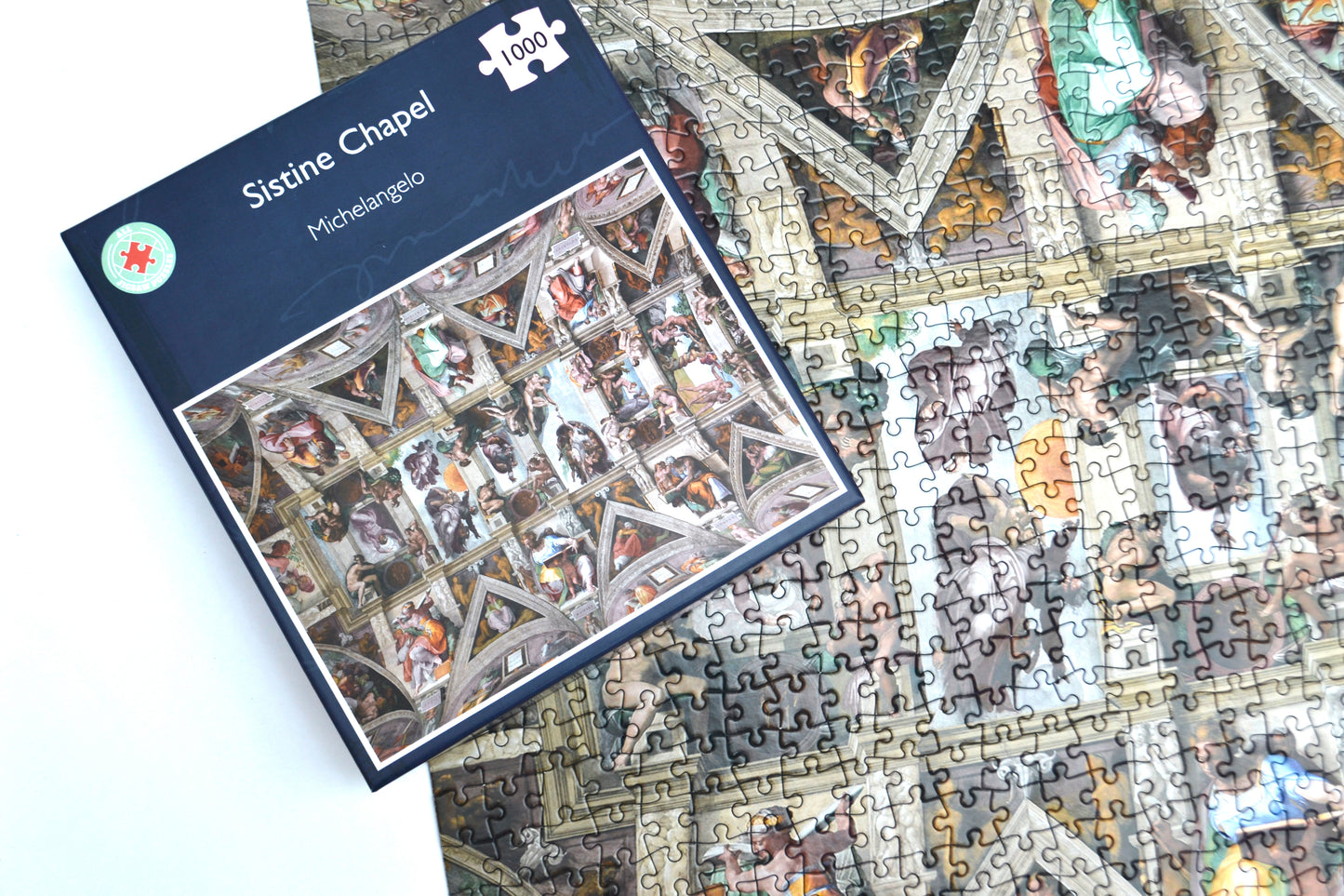 Sistine Chapel Ceiling by Michelangelo Jigsaw Puzzle‚ 1000 or 500 Pieces