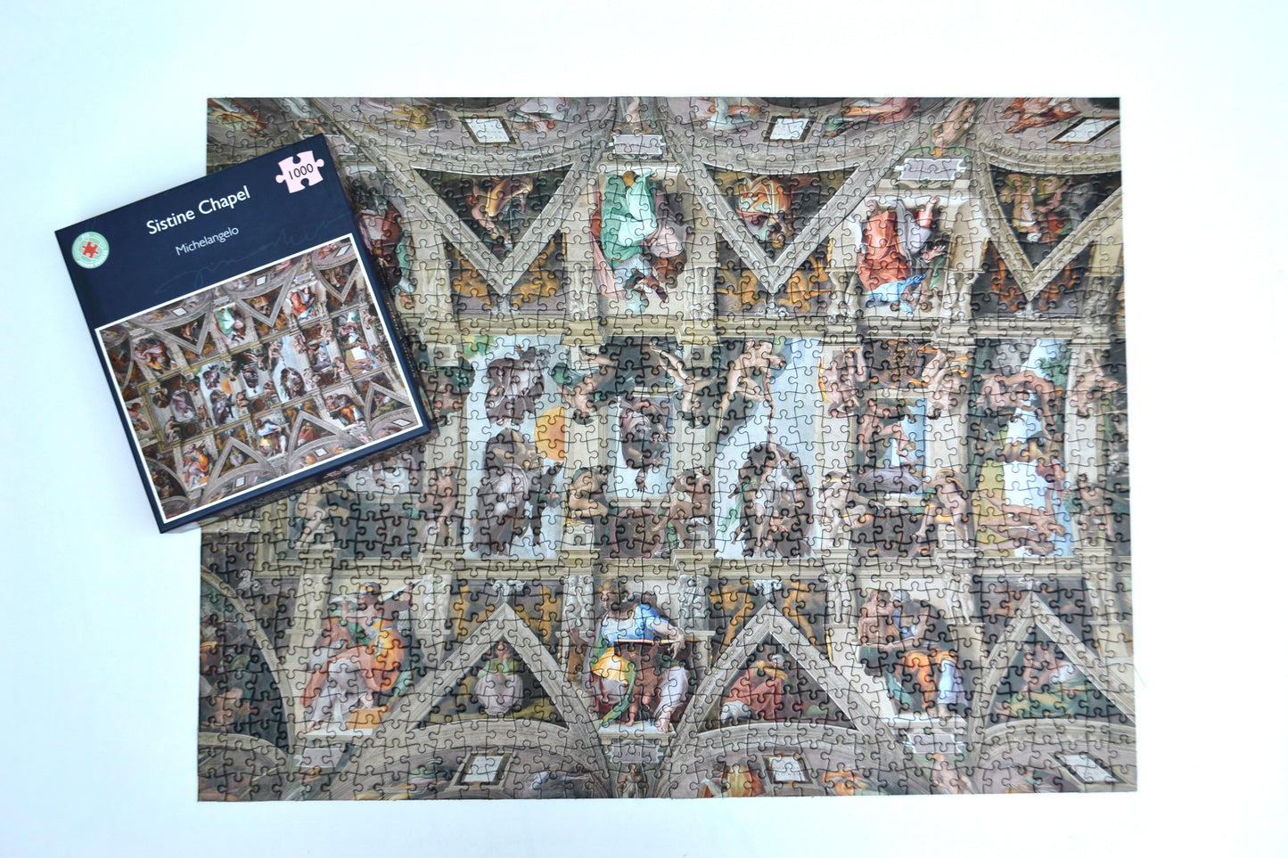 Sistine Chapel Ceiling by Michelangelo Jigsaw Puzzle‚ 1000 or 500 Pieces