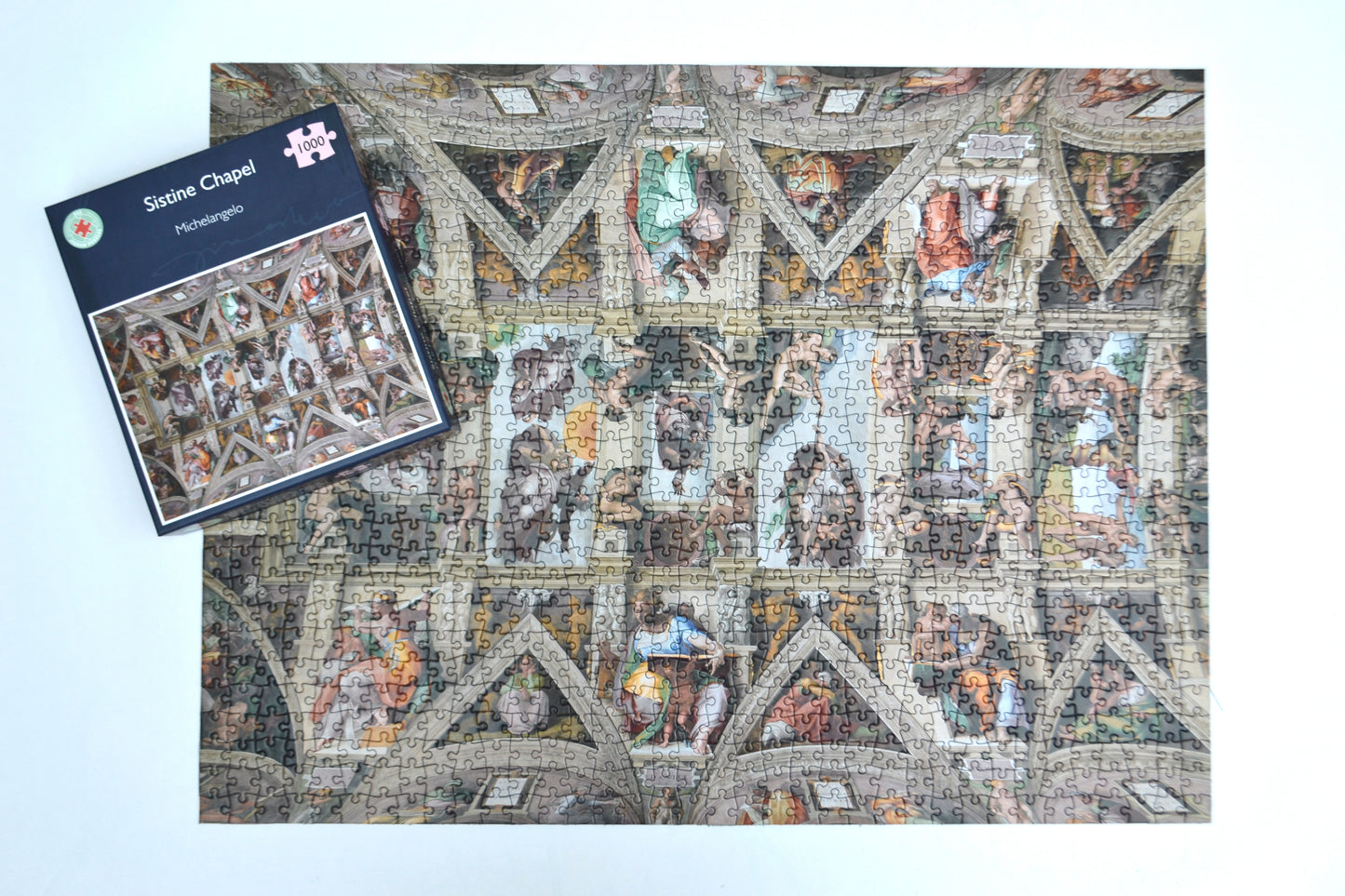 Sistine Chapel Ceiling by Michelangelo Jigsaw Puzzle‚ 1000 or 500 Pieces