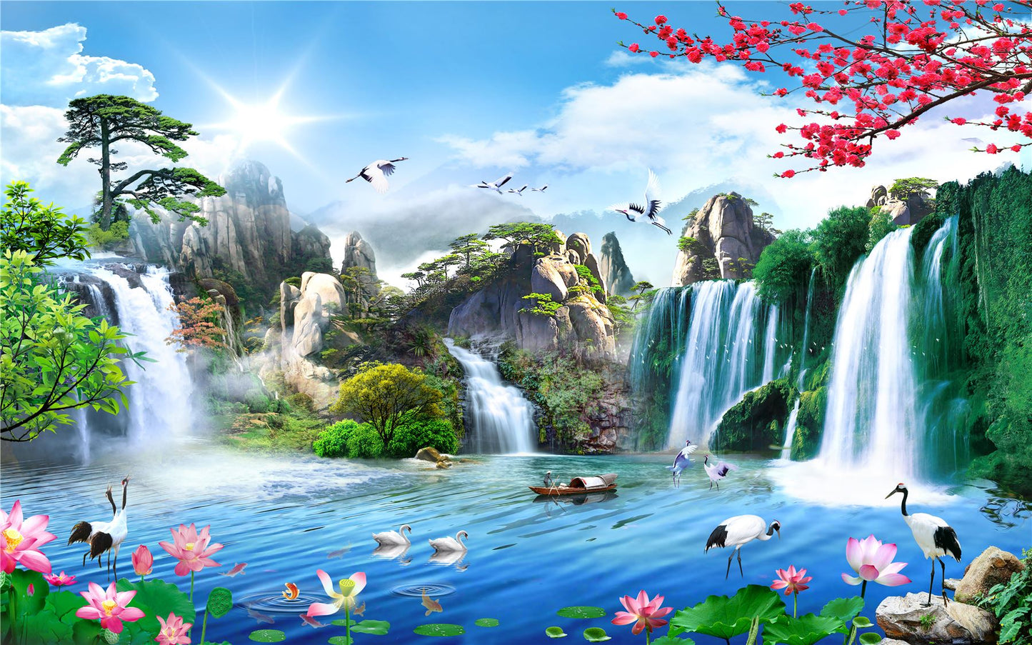 Tropical Paradise 1000 Piece Jigsaw Puzzle