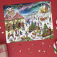 Christmas Village Fair - Rudolf Farkas 1000 or 500 Piece Jigsaw Puzzle