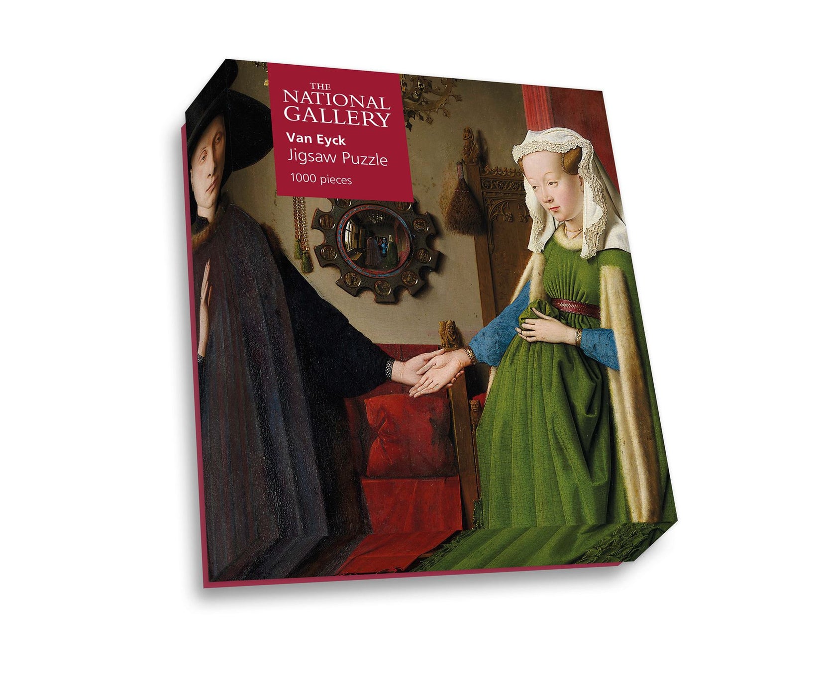 Portrait of Giovanni Arnolfini and his Wife - National Gallery 1000 Pi ...