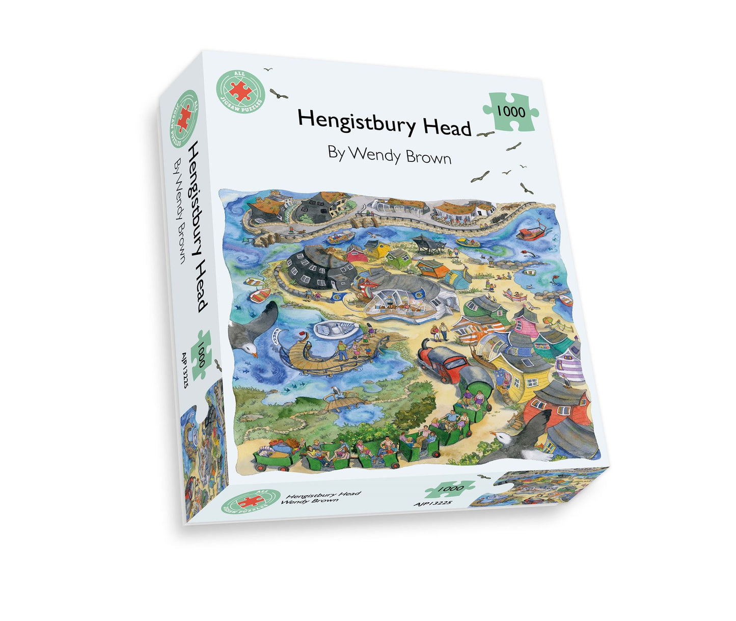 Hengistbury Head - Wendy Brown 1000 or 500 Piece Jigsaw Puzzle