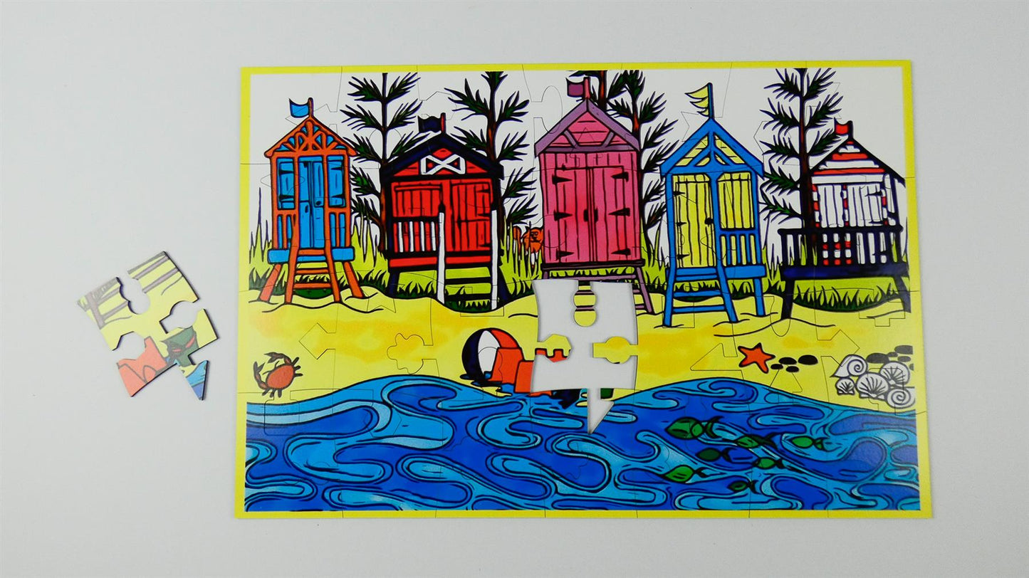 Beach-Huts-puzzle-in-pieces
