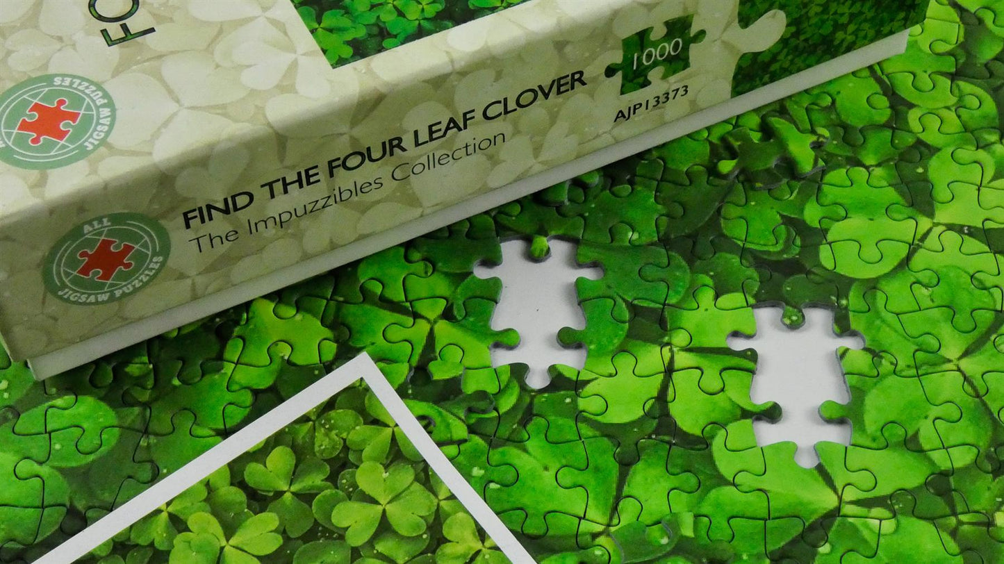 Find the Four Leaf Clover Impuzzible No.44 - 1000 Piece Jigsaw Puzzle