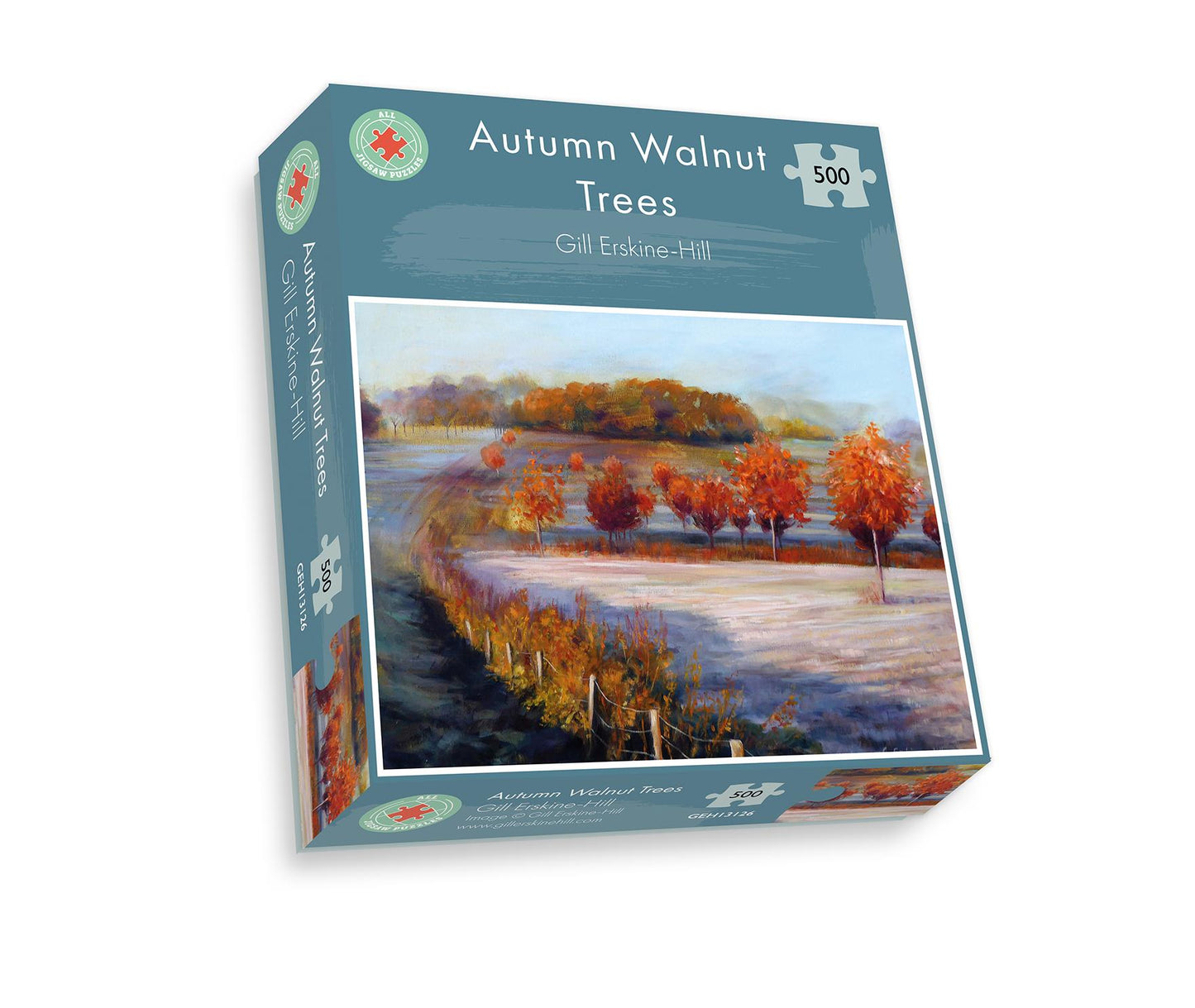 Autumn Walnut Trees 1000 or 500 Piece Jigsaw Puzzle