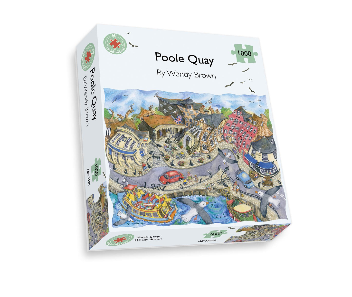 Poole Quay - Wendy Brown 1000 Piece Jigsaw Puzzle