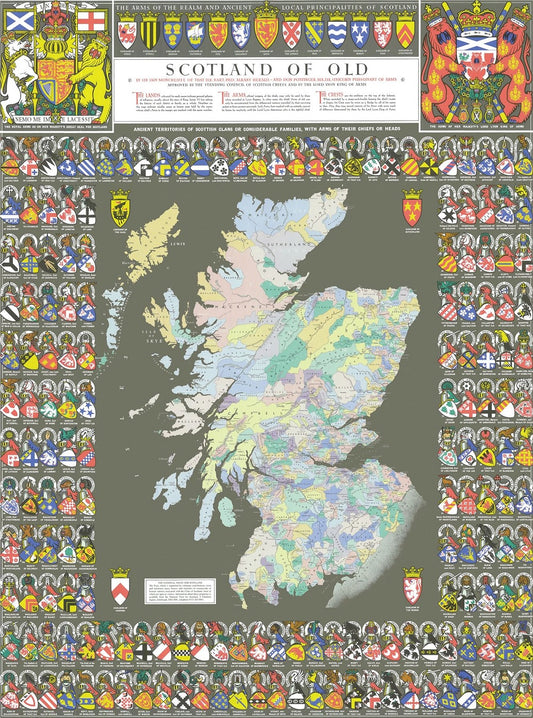 Scotland of old 1000 Piece Jigsaw Puzzle