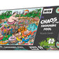 Chaos at the Swimming Pool - No.19 1000 & 500 Piece Jigsaw Puzzle