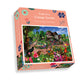 Cats in a Cottage Garden 1000 or 500 Piece Jigsaw Puzzles