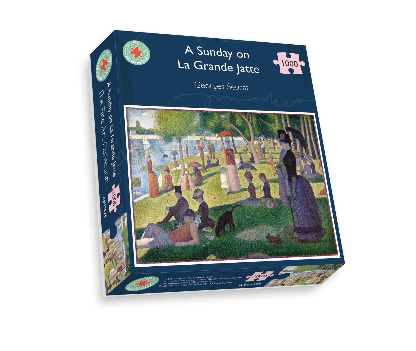 A Sunday on La Grande Jatte - Georges Seurat 1000 Piece Jigsaw Puzzle