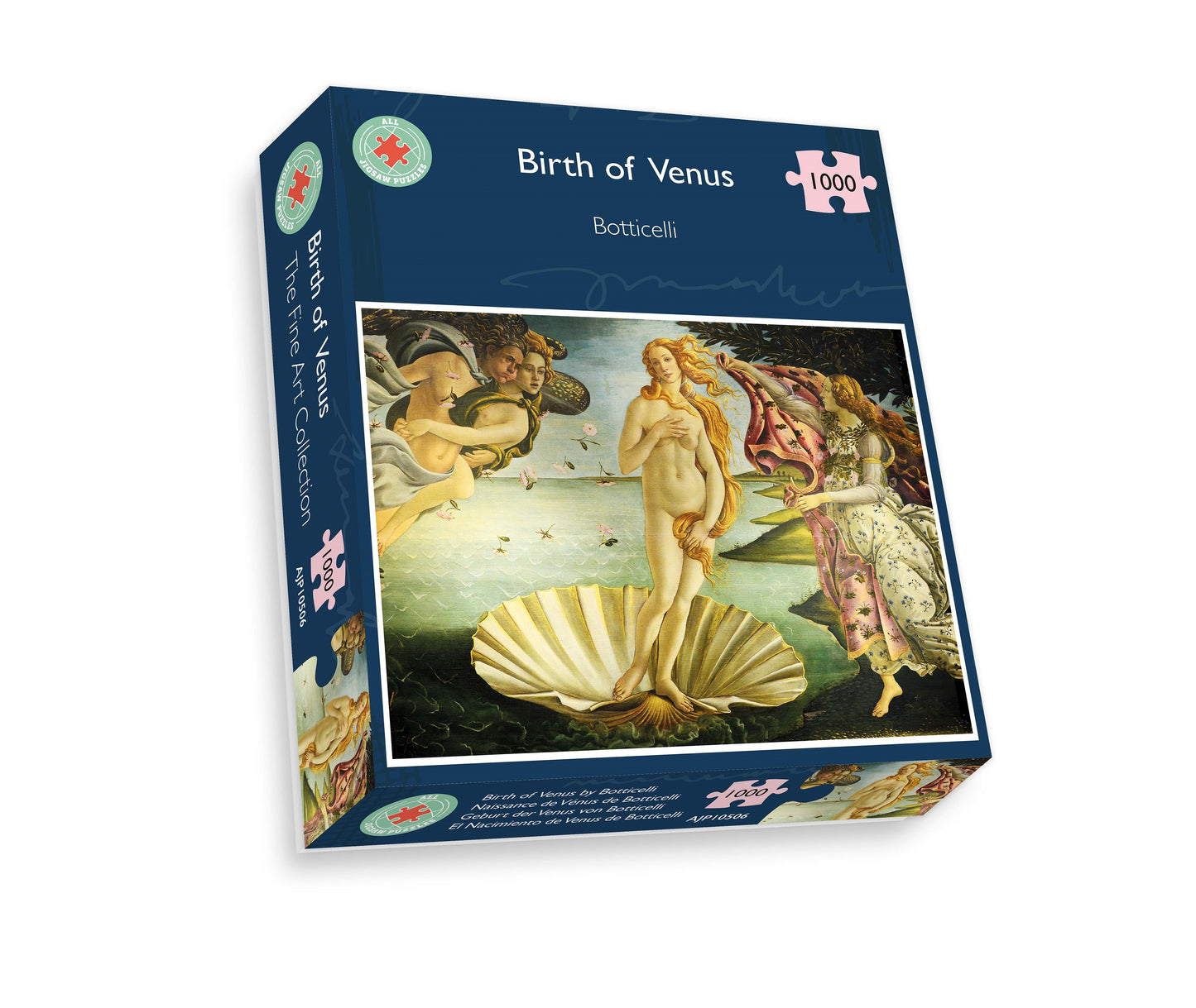 Birth of Venus by Botticelli 1000 or 500 Piece Jigsaw Puzzles