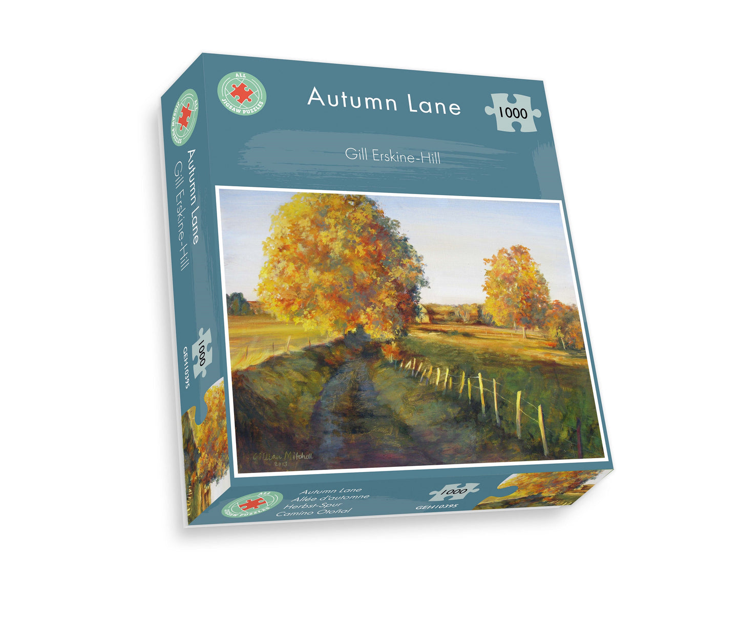 Autumn Lane 1000 Piece Jigsaw Puzzle