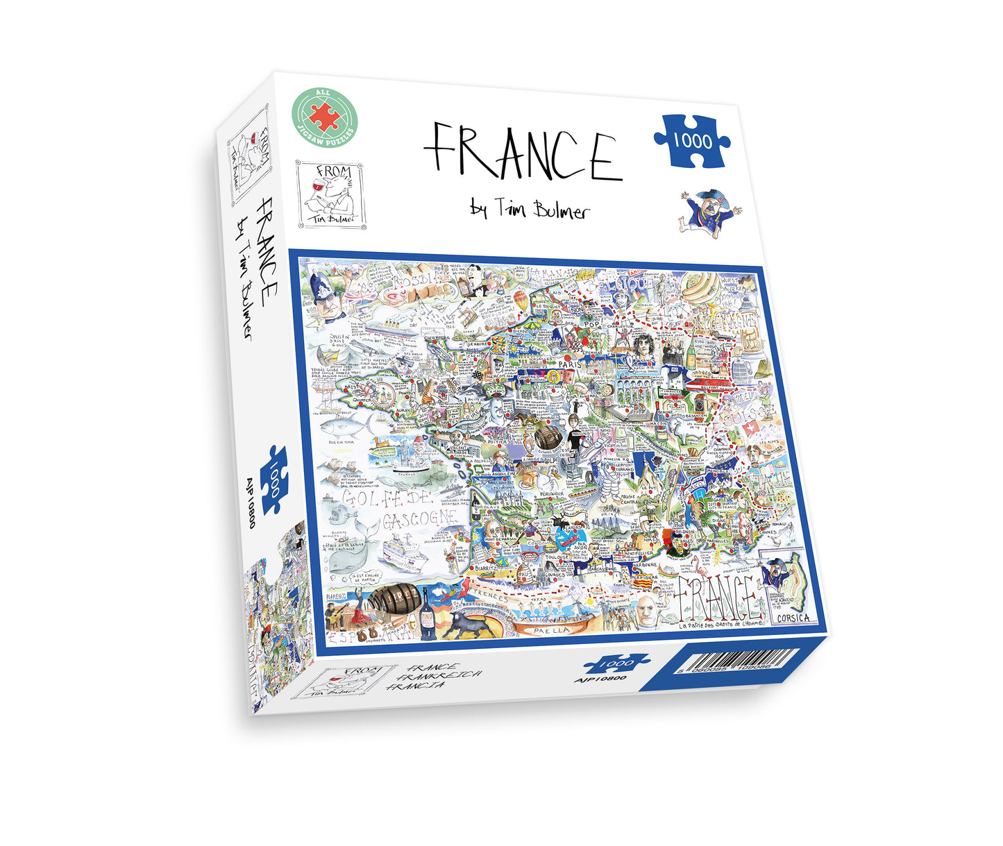 Tim Bulmer France 1000 piece box